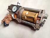 Steampunk Nerf Gun Nerfgun Maverick REV- modifiziert