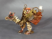 Steampunk Drache