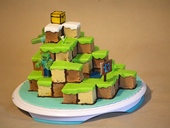 Minecraft Torte / Cake