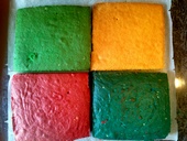 Rubik's Cube Torte